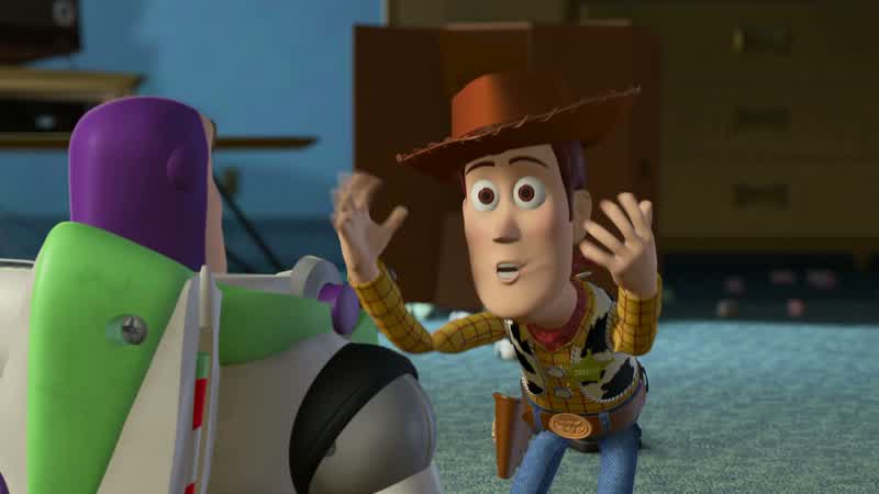 Was Stop this nonsense and let's goNah BuzzI can't go I can't abandon these guysThey need me to get into this museumWithout me they'll go back into storage Maybe foreverWoody you're not a collector's