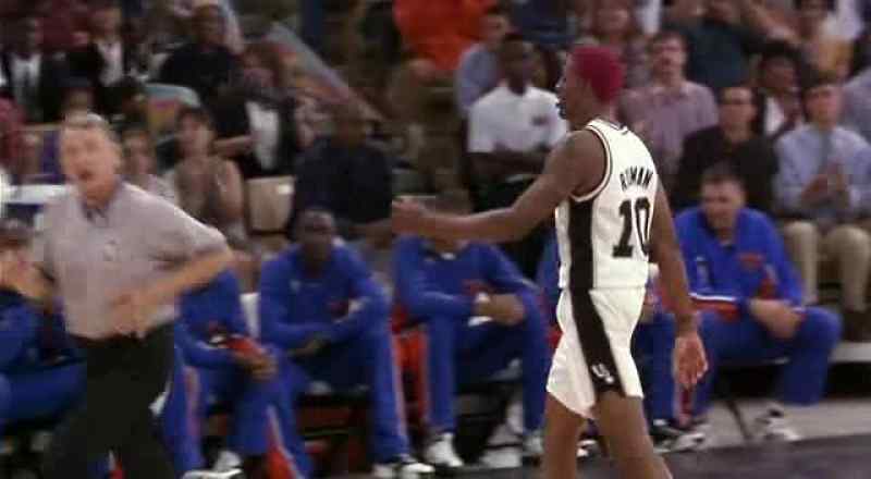Was that your mistake Mr Rodman I think so