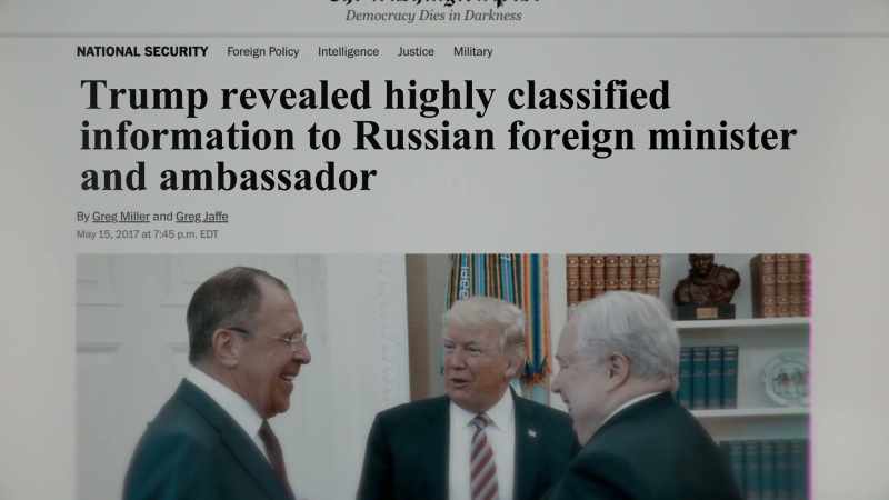 Washington Post is reporting that President Trump revealed