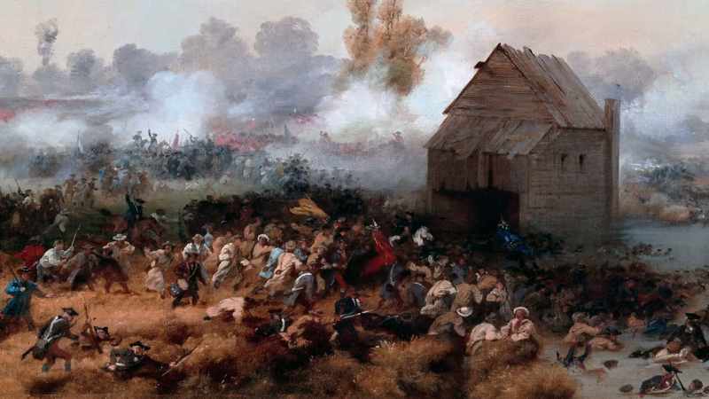 Washington's army would be overmatched and easily routed