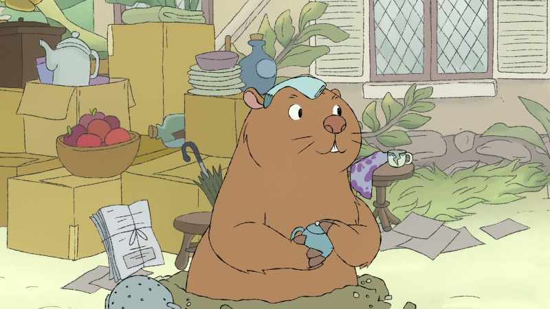 Watcha doing? Are you having a yard sale, Toad?