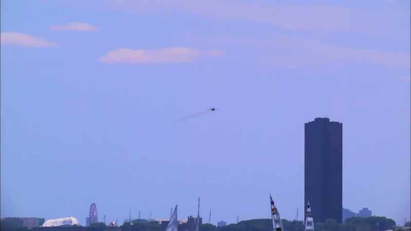 Watching the annual air show