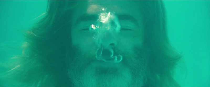 [water bubbling]