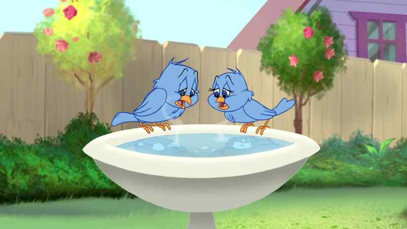 [WATER BUBBLING]