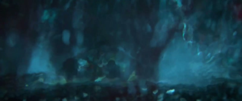 (water burbling)