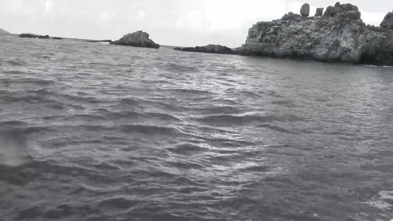 [water crashing]