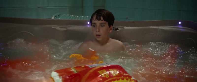 (water gurgling)