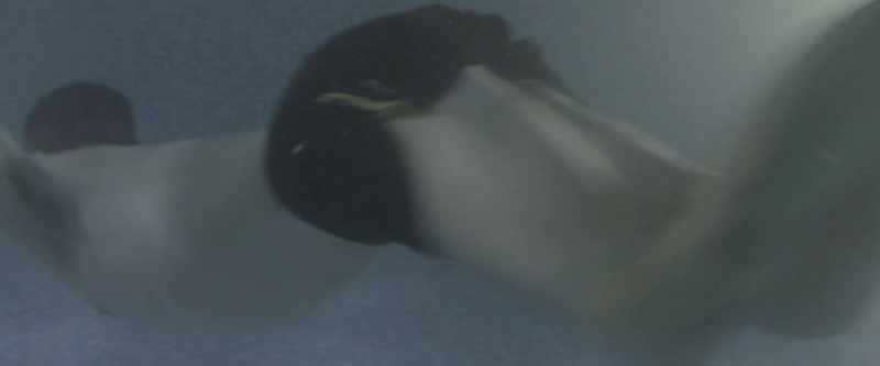 [water gurgling]