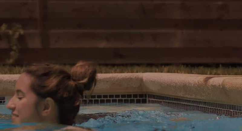 (Water gurgling) (Upbeat, cheery music)