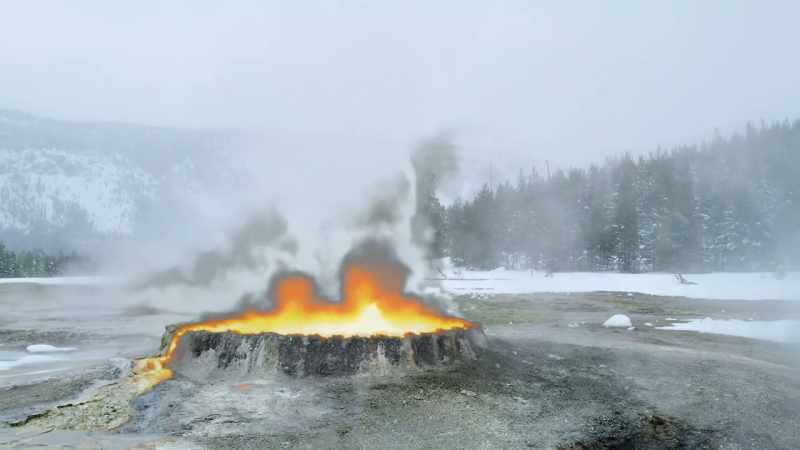Water heated above the boiling point