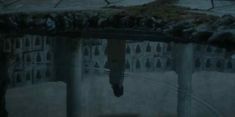 (water rippling)