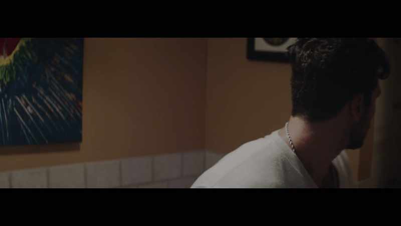 [water running] -[Cam coughs]