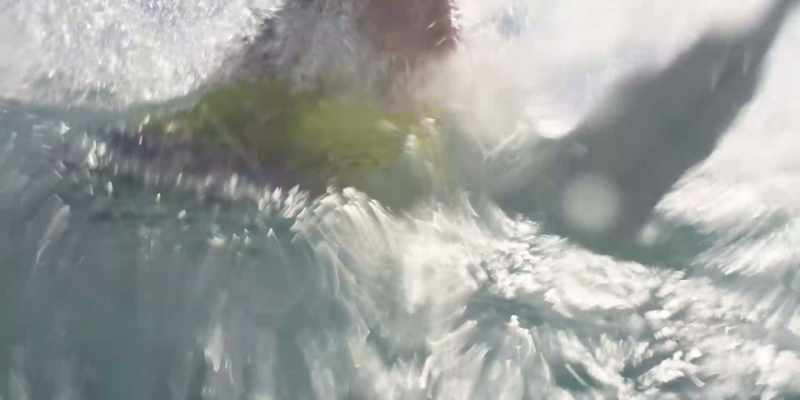 [water rushing]