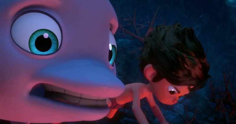 (water sloshes) (Nana sniffles)