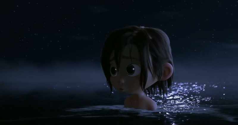 (water sloshing)