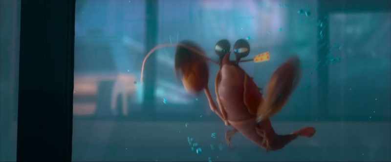 [water splashing] - [tense music]