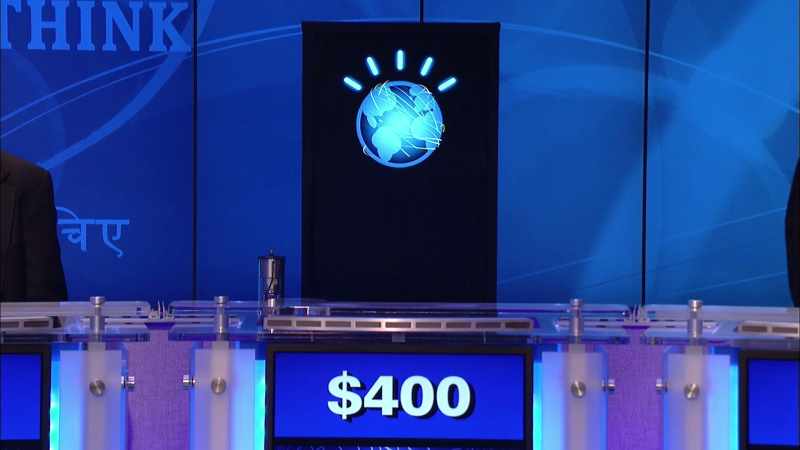 Watson actually got its knowledge by reading Wikipedia