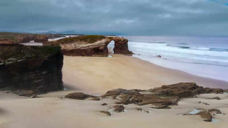Wave power gradually moulds and reshapes our coasts