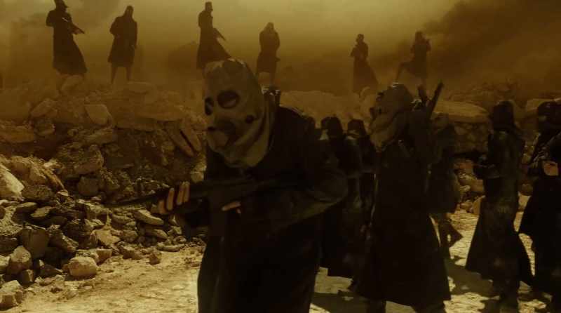 Wave after wave of infantry