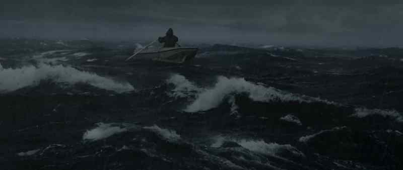 (waves crashing)