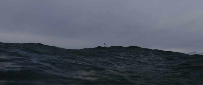 (waves gently lapping)