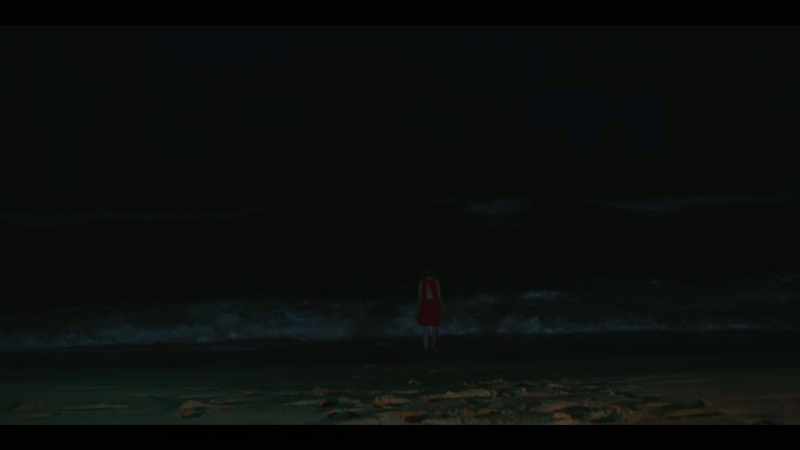[Waves splashing]