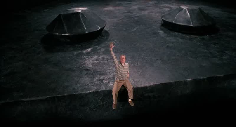WAYNE: Stand back!
