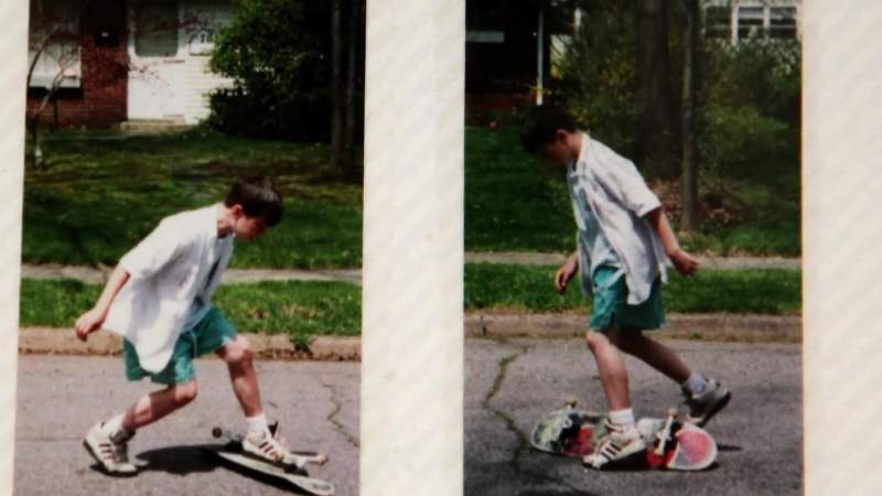We had a rule that because skateboarding is noisy