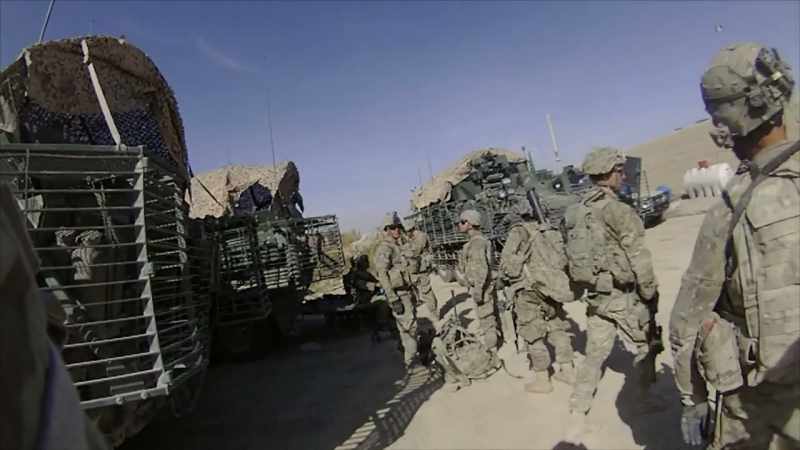 �We were a striker brigade, so we train 24/7 with infantry tactics, battle drills