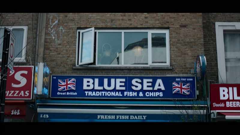 We were above a fish and chips shop that filled us up every night