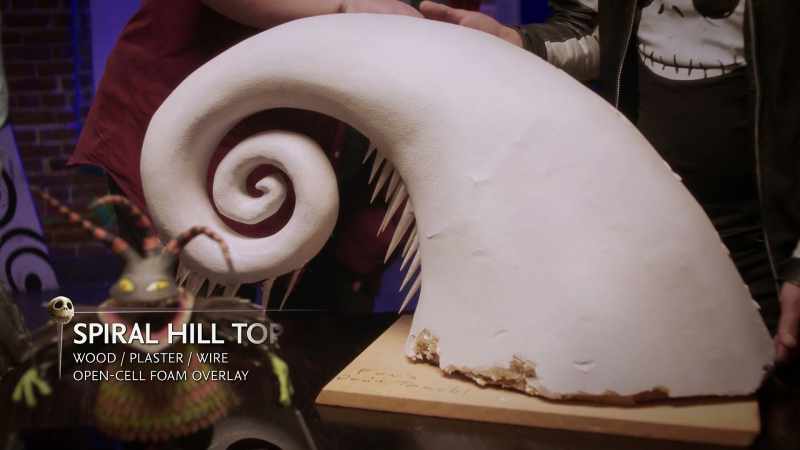 We actually covered the original Spiral Hill with snow