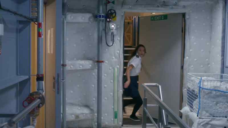 We advise you to retire to your cabins