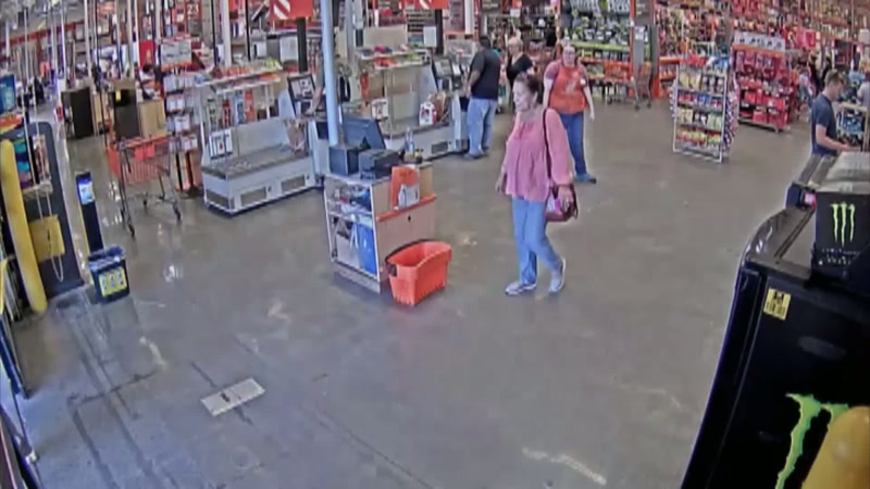 We were also able to capture him on video surveillance
