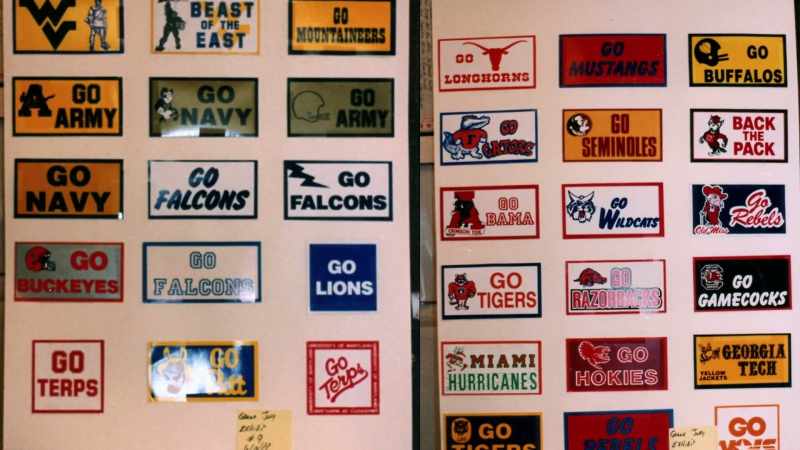 We also had generic stickers like Snoopy