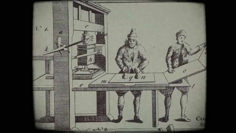 We also have things like the Gutenberg press