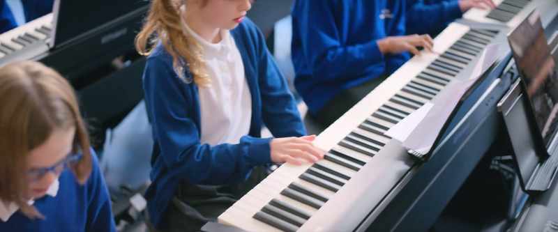 We always have the smart digital pianos in one class