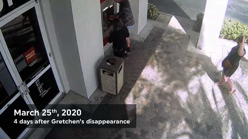 We are able to see David getting money from the ATM