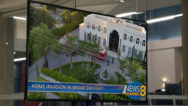 We are reporting live overhead in Beverly Hills