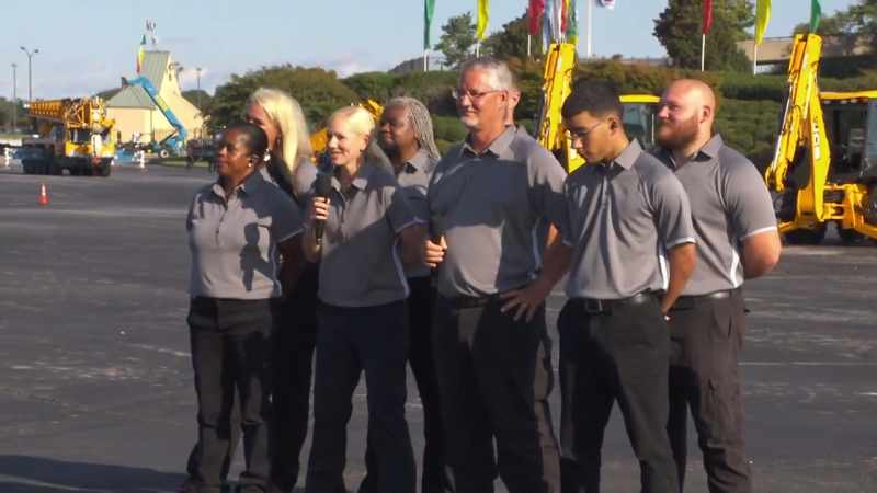 We are the JCB Dancing Diggers