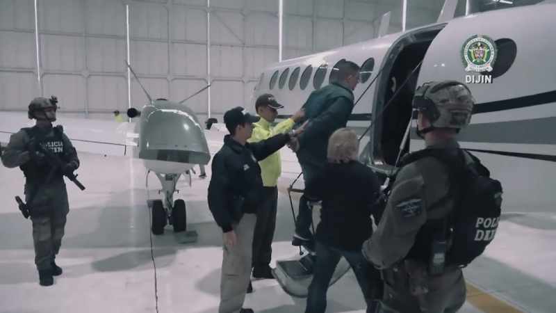 We arrested Gerald, his second in command