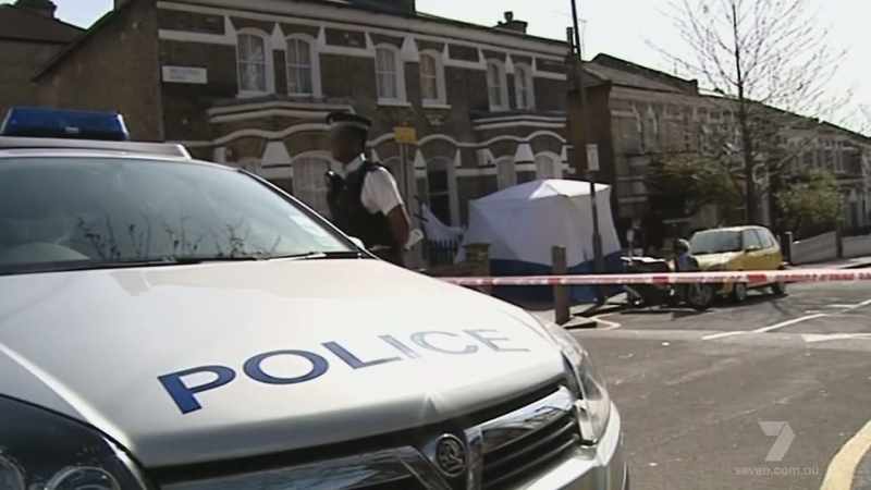 We arrived at this crime scene which had been cordoned off