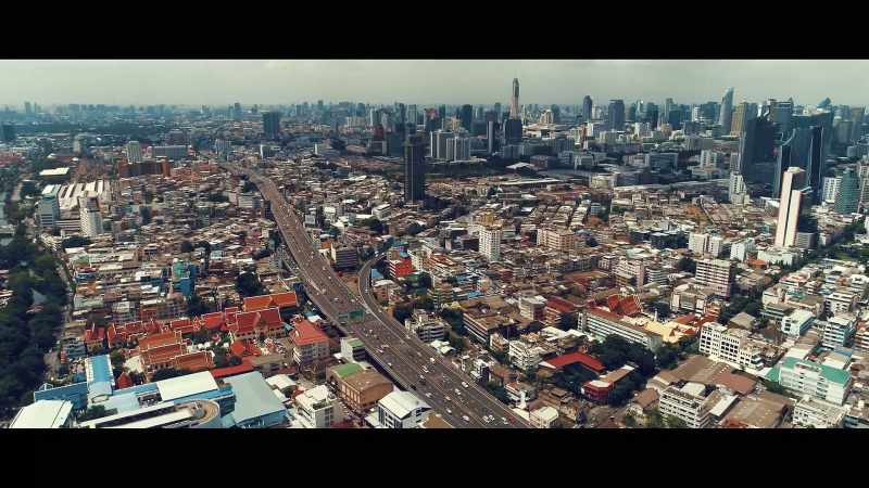We arrived in Bangkok