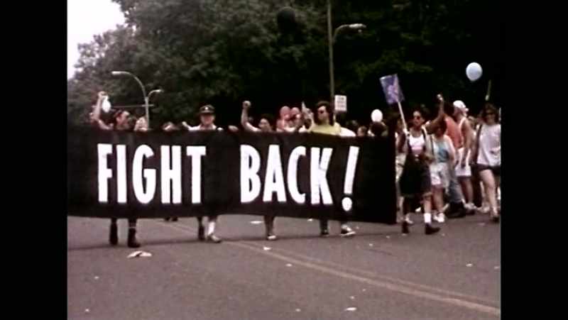 We had been with ACT UP, we had been political