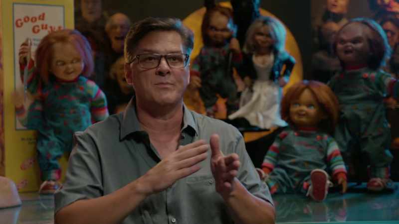 We built a little, you know, street, lit it