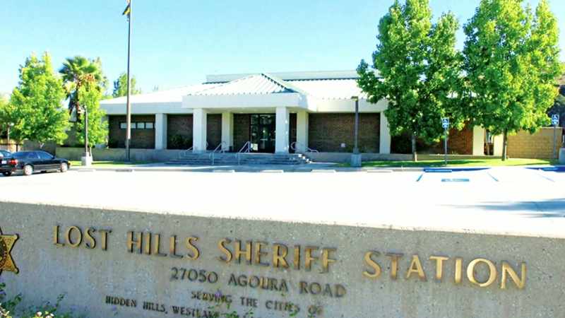 We called the Lost Hills Sheriff's Department and said