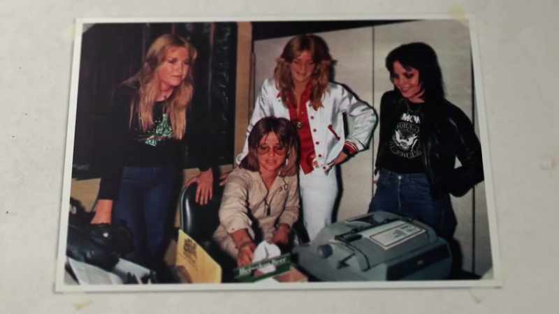 We came out to LA and got friendly with Joan Jett