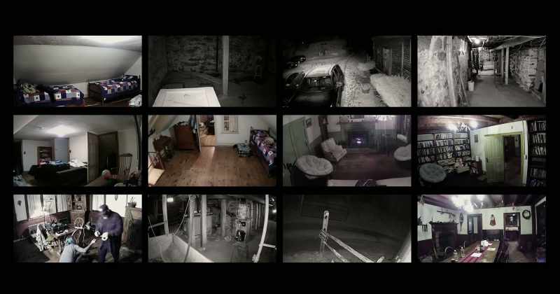 We can see and hear what's happening in each room