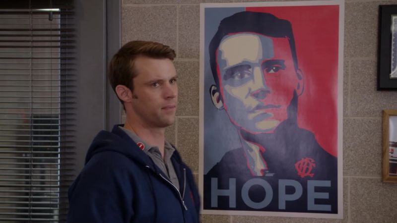 We can take that poster down now
