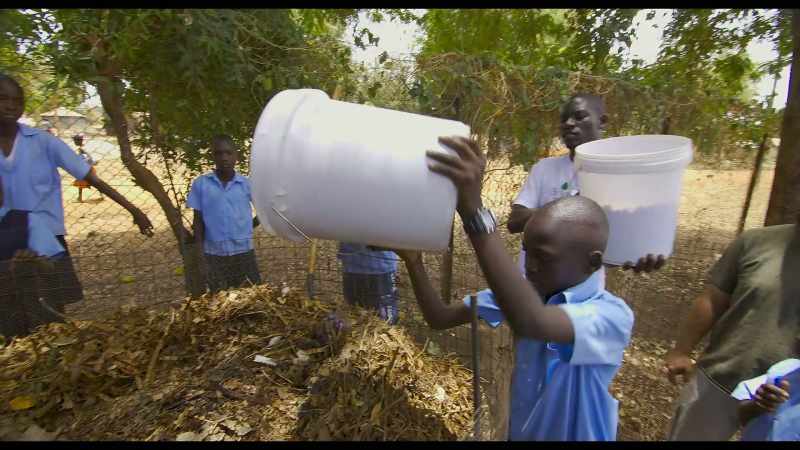 We can then treat it and create soil