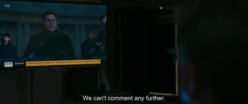 We can't comment any further